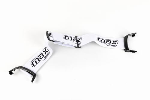 TIRA ELASTICA PARA ANTIPARRA MAX PRO RACE BLANCO [MAX014]